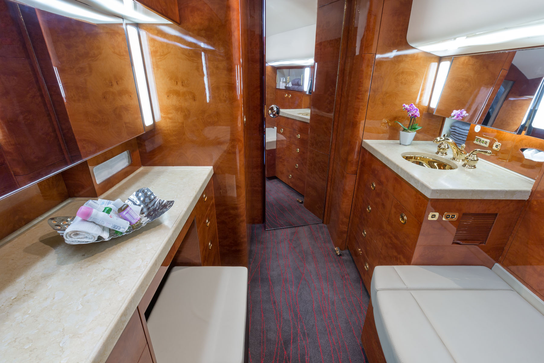 volo privato sul Gulfstream GV
